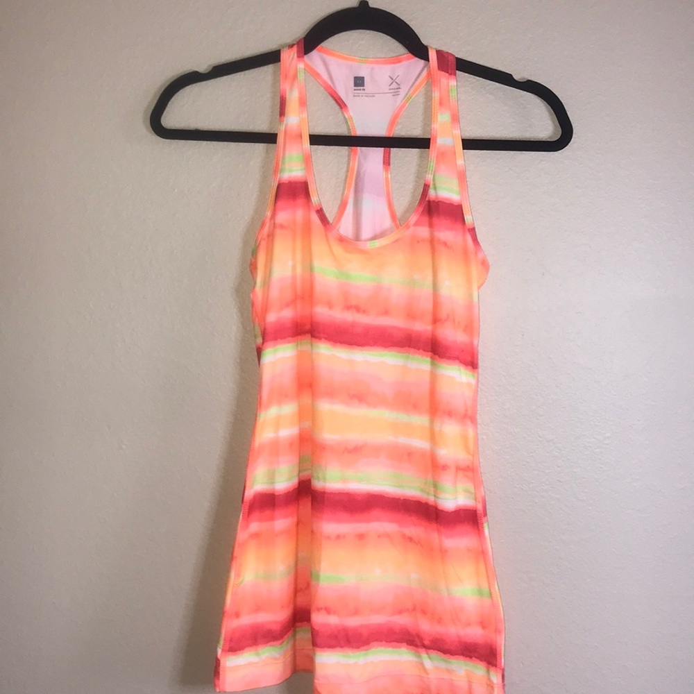 Racer back tank top